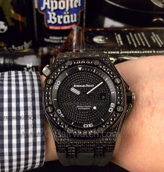 Royal Oak Offshore Audemars Piguet Ice Watch Black Diamond